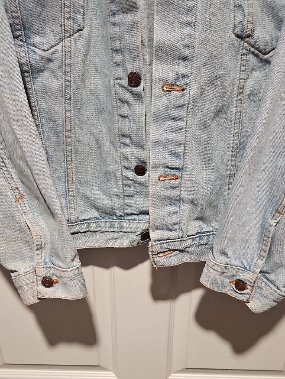 Vintage Levi's Light Wash Denim Trucker Jacket